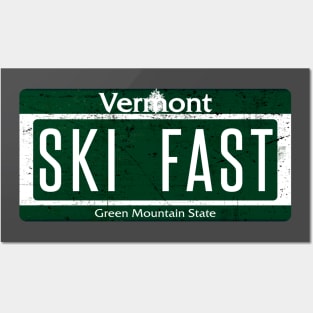 Skiing Fast Ski Fast Skiing Vermont Ski East Posters and Art